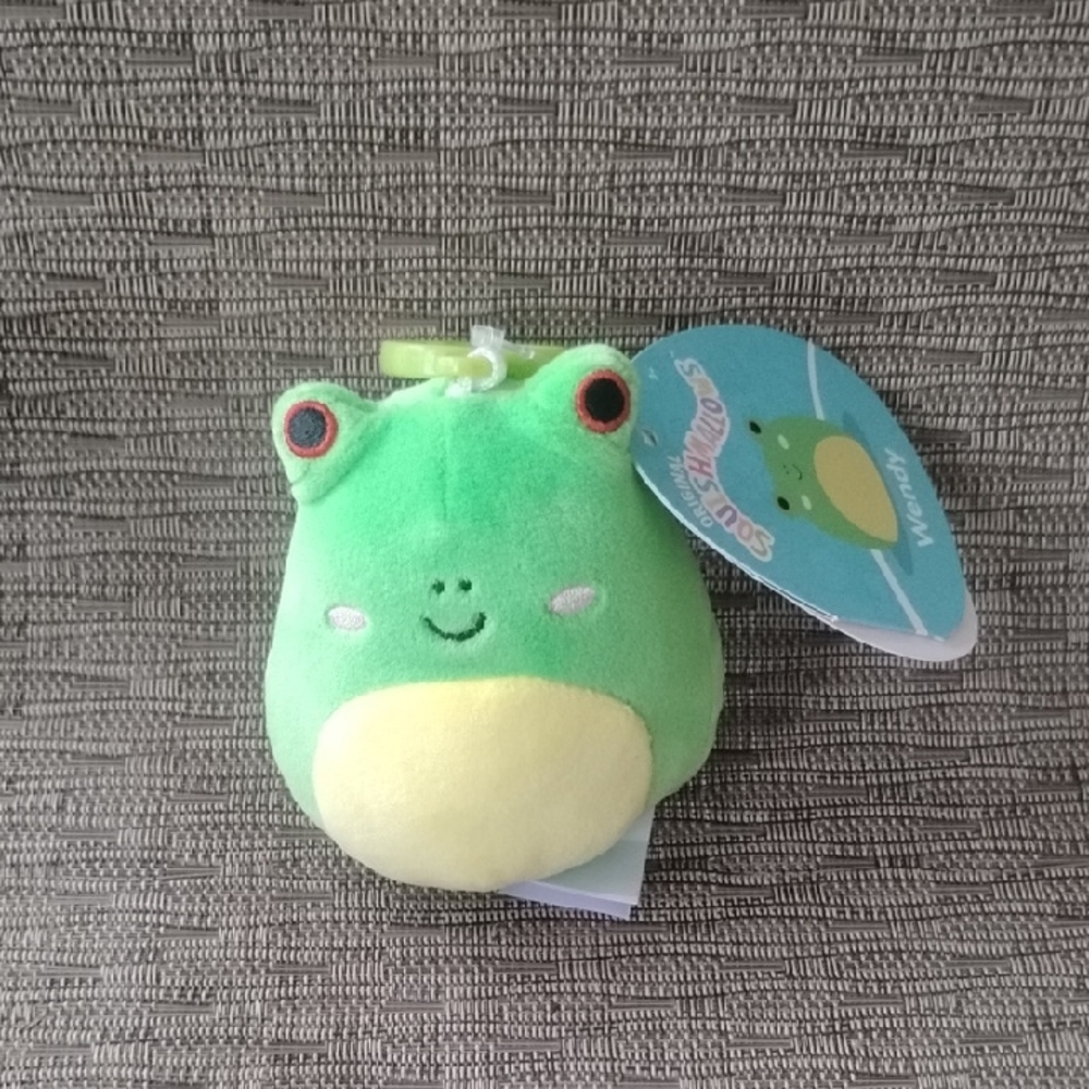 Squishmallows Wendy The Frog Keychain